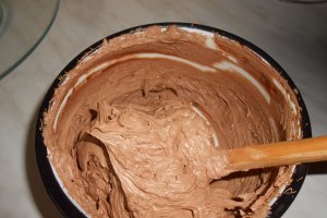Pavlova cu ciocolata si capsuni