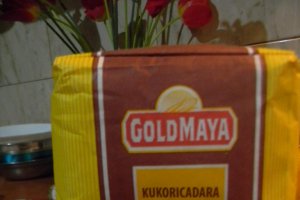 Mamaliguta gratinata cu branzeturi si iaurt