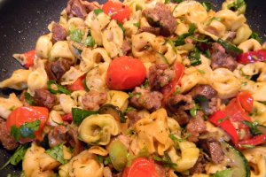 Tortellini cu carne de porc