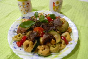 Tortellini cu carne de porc