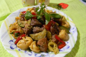Tortellini cu carne de porc