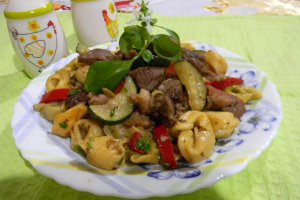 Tortellini cu carne de porc