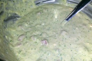 Vafe- Gaufres sarate cu broccoli