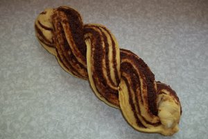 Cozonac impletit