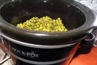 Mancare cu mazare la Crook-Pot