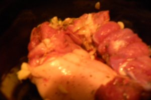 Rulada din carne de porc cu ciuperci la Crook-Pot