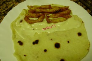 Shaorma cu carne de curcan