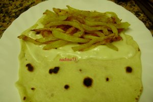 Shaorma cu carne de curcan