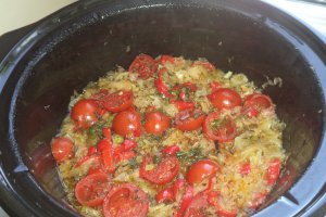 Varza calita la slow cooker Crock-Pot