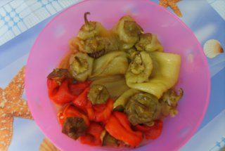 Salata de ardei copti