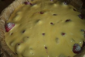 Rasturnata cu capsuni si cereale cu ciocolata