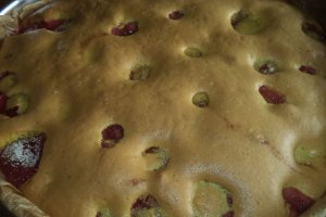 Rasturnata cu capsuni si cereale cu ciocolata