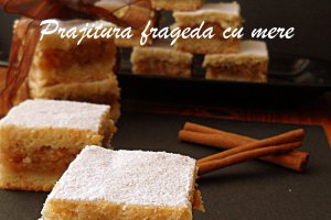 Prajitura frageda cu mere - reteta delicioasa si usor de preparat