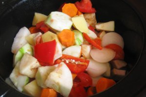Ghiveci de legume la slow cooker Crock-Pot