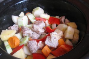 Ghiveci de legume la slow cooker Crock-Pot