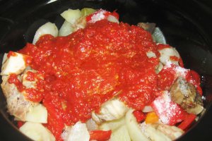 Ghiveci de legume la slow cooker Crock-Pot