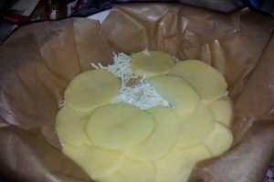 Gratin de cartofi