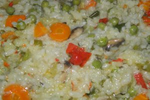 Orez cu legume la slow cooker Crock-Pot