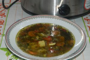 Ciorba de legume la slow cooker Crock-Pot