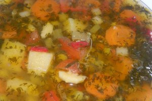 Ciorba de legume la slow cooker Crock-Pot