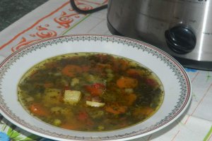 Ciorba de legume la slow cooker Crock-Pot
