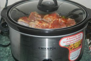 Tocana de miel cu cartofi la slow cooker Crock-Pot