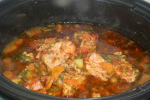 Tocana de miel cu cartofi la slow cooker Crock-Pot