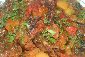 Tocana de miel cu cartofi la slow cooker Crock-Pot