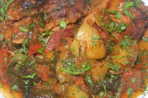 Tocana de miel cu cartofi la slow cooker Crock-Pot