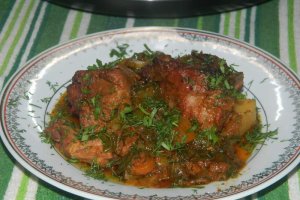 Tocana de miel cu cartofi la slow cooker Crock-Pot