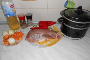 Muschi de vitel la slow cooker Crock-Pot