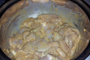 Piept de pui la grill cu ciuperci champignon