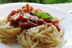 Spaghetti cu sos
