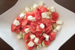 Salata de rosii cu telemea
