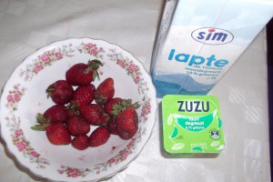 Smothie de capsuni