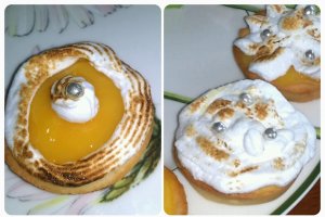 Mini tarte cu lamaie si bezea