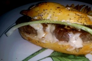 Paini hot dog de casa