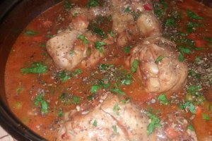 Mancare cu ciocanele si legume mexicane
