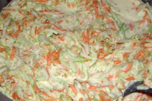 Budinca de couscous cu dovlecel si morcov