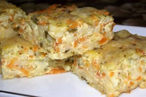 Budinca de couscous cu dovlecel si morcov
