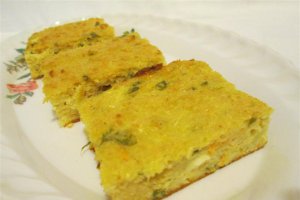Budinca de dovlecei cu telemea