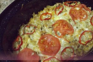 Paste cu carne de carnati de casa