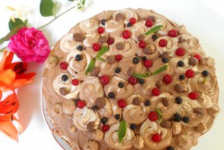 Tort cu ciocolata si mascarpone