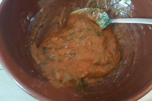 Cotlet de porc cu sos de mustar si ketchup la multicooker