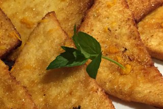 Friganele cu sirop de artar, coaja de portocala si zahar brun