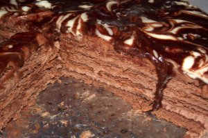 Tort de biscuiti cu mascarpone si ciocolata, fara coacere / CHOCOTORTA de Fetesti