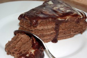 Tort de biscuiti cu mascarpone si ciocolata, fara coacere / CHOCOTORTA de Fetesti