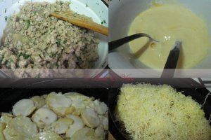 Musaca de carne si cartofi