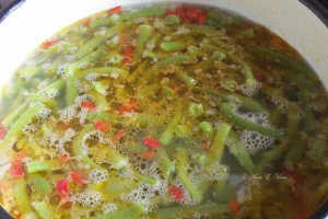 Mancare de fasole verde