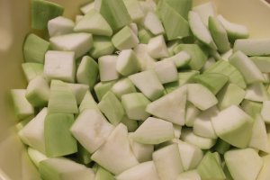 Tocana de dovlecei si fasole verde pentru iarnă